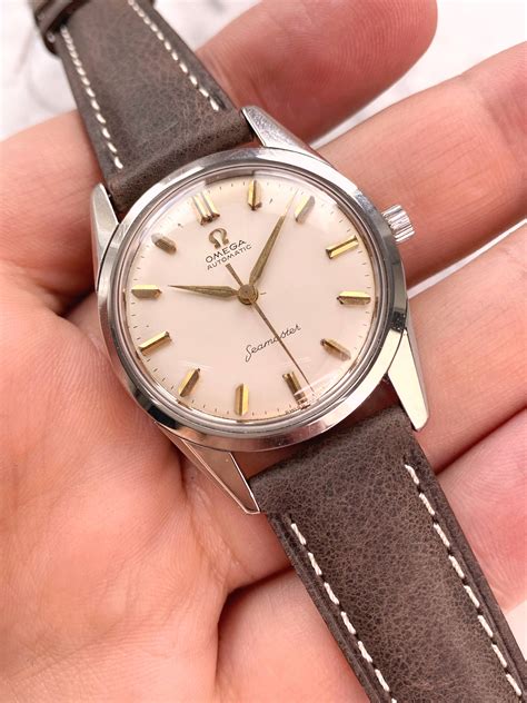 how much are omega seamaster old watch|vintage Omega Seamaster price guide.